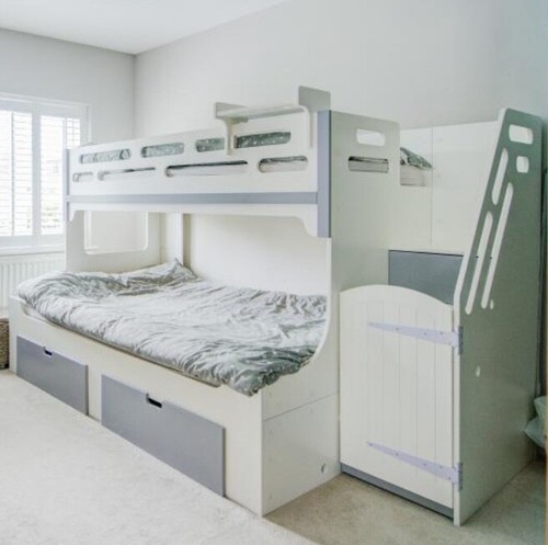 Bunk bed single and - bed,