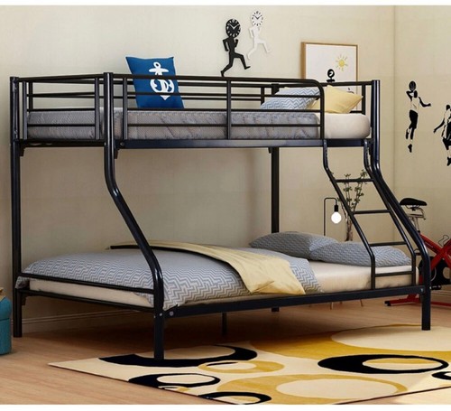 Bunk bed and single mattress - bed,