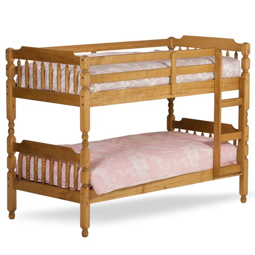 Wooden bunk bed colonial - wooden,