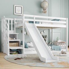 Bunk Bed with Stairs and