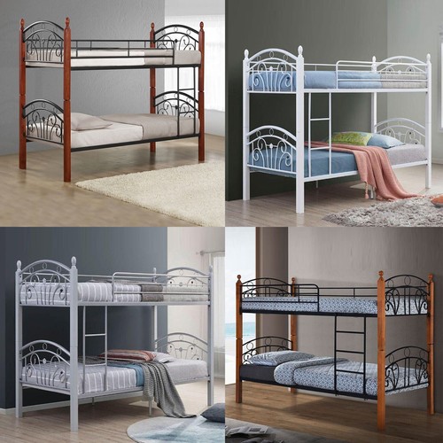 Wooden and metal - wooden, bunk