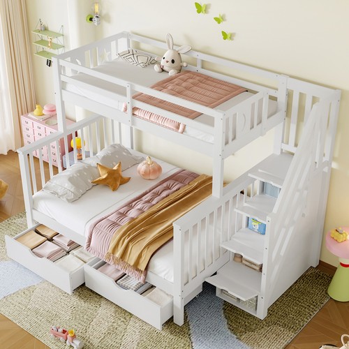Triple bunk beds for kids - beds,