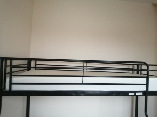 Metal frame bunk - bed., double